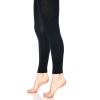 Black Thermal Leggings for Women Microfiber Soft Stretchy Full Winter Warm Tight Leggings