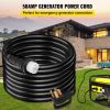 VEVOR 50Ft 50 Amp Generator Extension Cord STW 6/3 + 8/1 Generator Cord 125V 250V Generator Power Cord N14-50P & SS2-50R & CS6364 Twist Lock Connector
