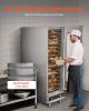 Hot Box Food Warmer 16-Tier Concession Warming Cabinet with Water Tray for Pizza