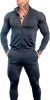 Men's Casual Sportswear Two-Pieces Suits Slim Fit Sweaters Pants Outfits