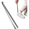 Metal Shoe Horn Long Handle for Seniors, Multifunctional Stainless Steel Stick