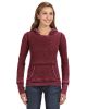 Ladies' Zen Pullover Fleece Hooded Sweatshirt - CEMENT - XS