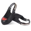 Steel Toe Covers for Shoes Safety Overshoes Steel Toe Caps Safety Boot Anti-Smash Titanium Aluminum Alloy Toe Shoe Covers with Adjustable Strap for Me