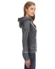Ladies' Zen Pullover Fleece Hooded Sweatshirt - CEMENT - XS