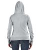 Ladies' Zen Full-Zip Fleece Hooded Sweatshirt - CEMENT - XS