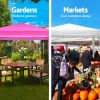 10'x10'20'30' Party Canopy Tent Outdoor Gazebo Pavilion Event w/ Removable Walls