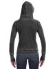 Ladies' Zen Pullover Fleece Hooded Sweatshirt - CEMENT - XS
