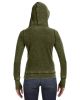 Ladies' Zen Pullover Fleece Hooded Sweatshirt - CEMENT - XS