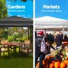 10'x10'20'30' Party Canopy Tent Outdoor Gazebo Pavilion Event w/ Removable Walls